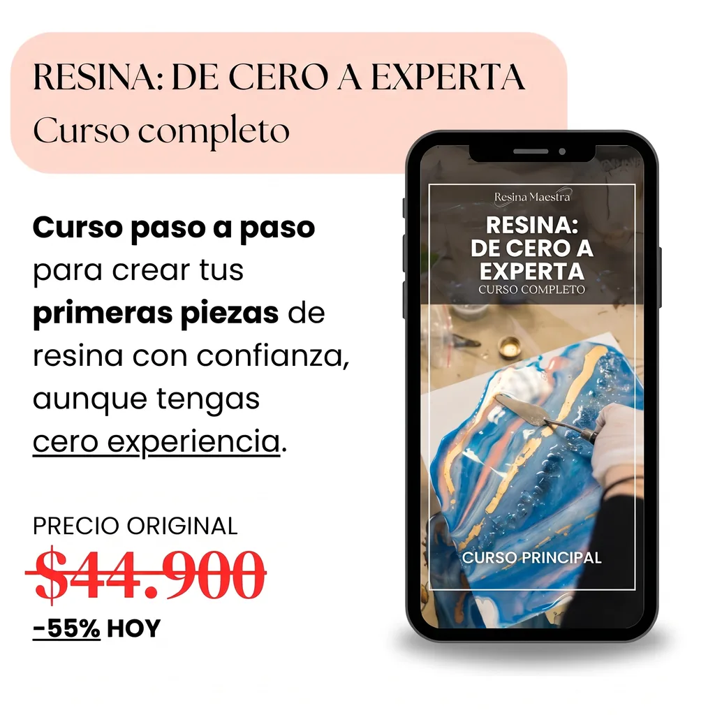 Resina: de cero a experta — curso principal